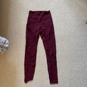 Lululemon mesh leggings